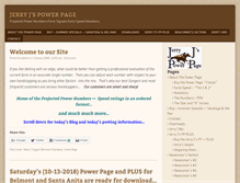 Tablet Screenshot of jerryjpowerpage.com